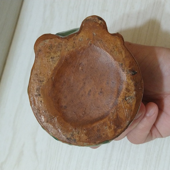 Vintage 1940's/50's Mid Century Majolica Style Elephant Planter - Picture 6 of 6